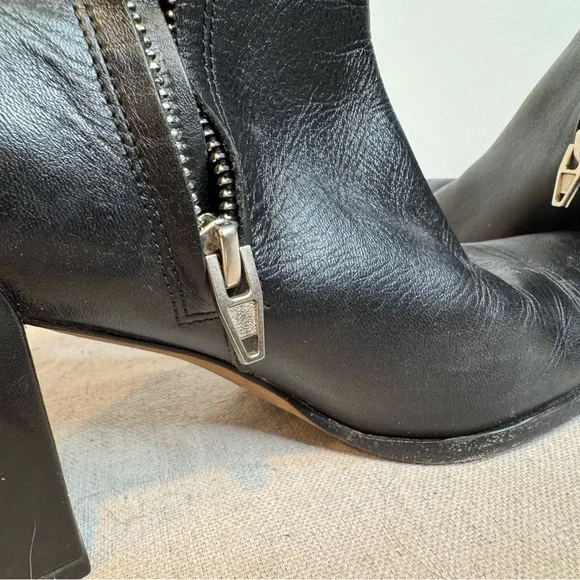 Alexander Wang Leather Ankle Boots - Picture 9 of 12